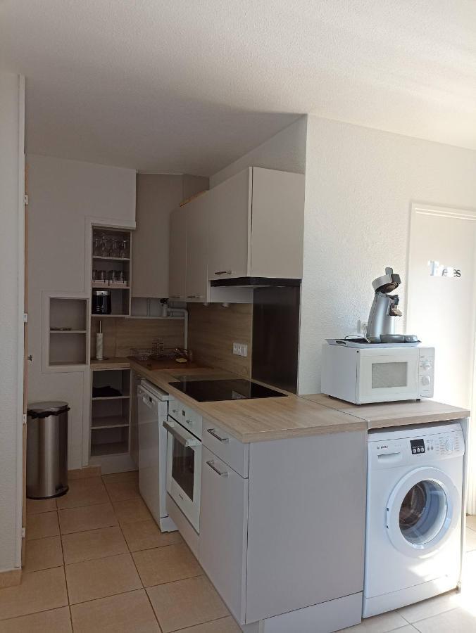 Cap D'Agde Port Lano T2 Clim, Piscine, Tennis Et Parking Exteriör bild