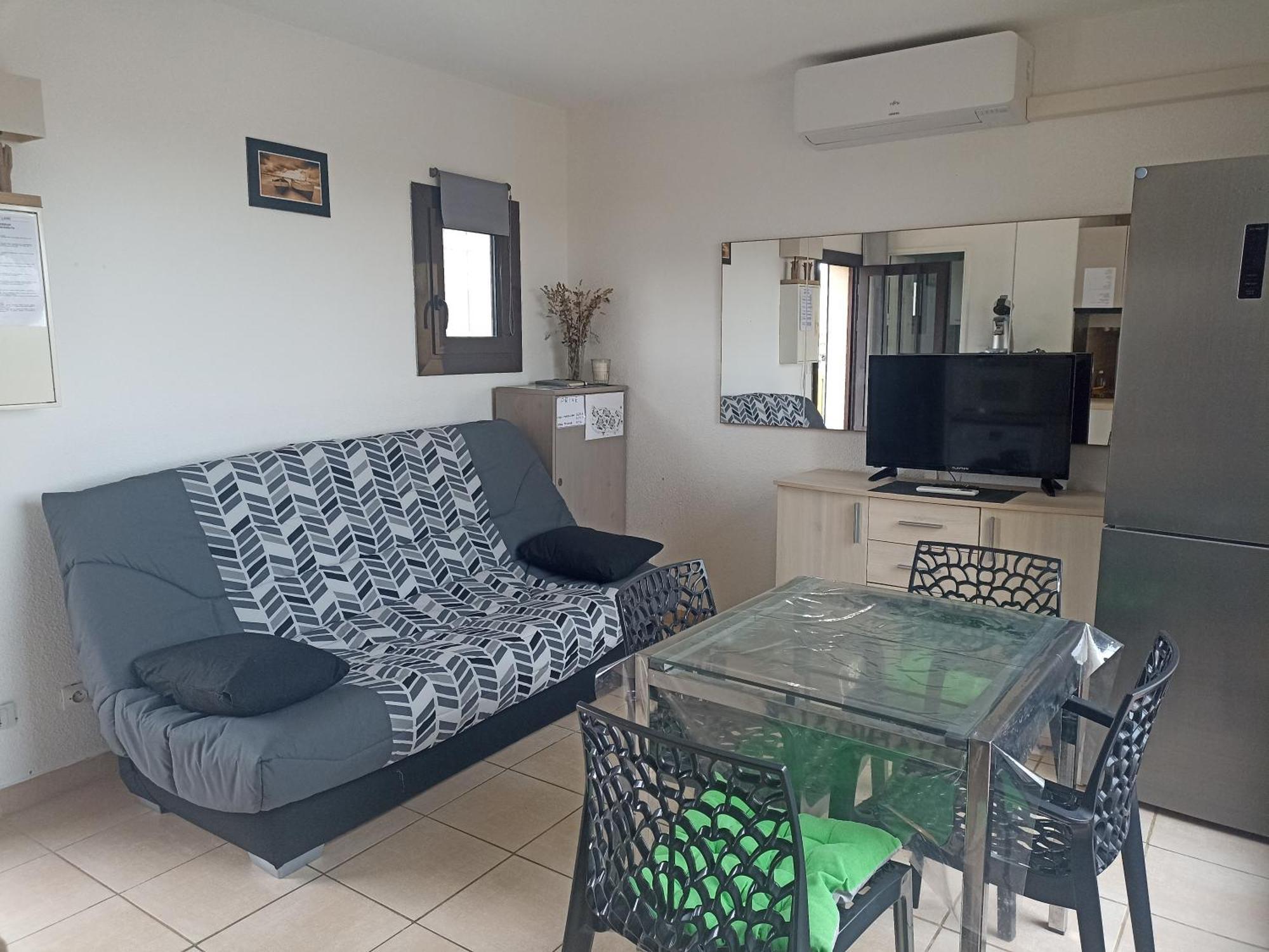 Cap D'Agde Port Lano T2 Clim, Piscine, Tennis Et Parking Exteriör bild